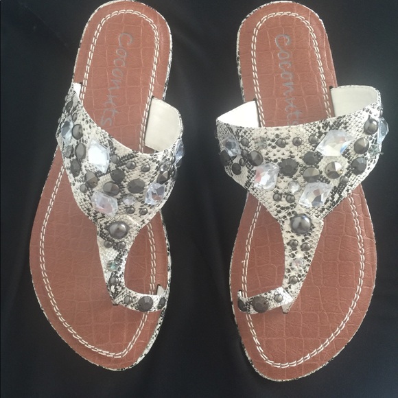 matisse sandals jeweled